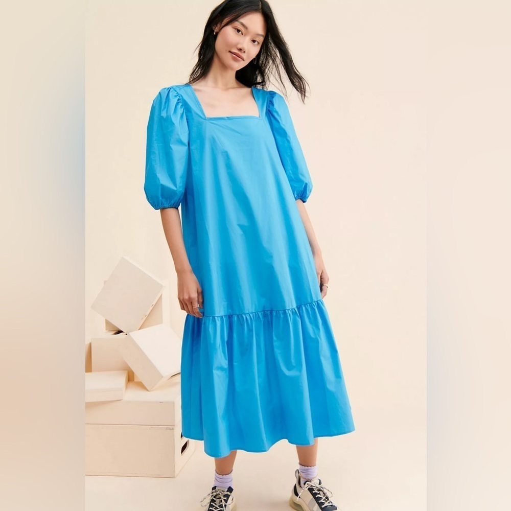 Free People x Just Female Park Midi Dress